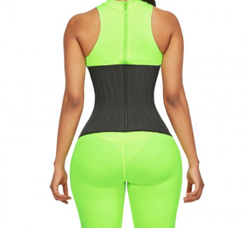 29 Steel Bones Latex Hooks Waist Trainer - snatchmebykaoir