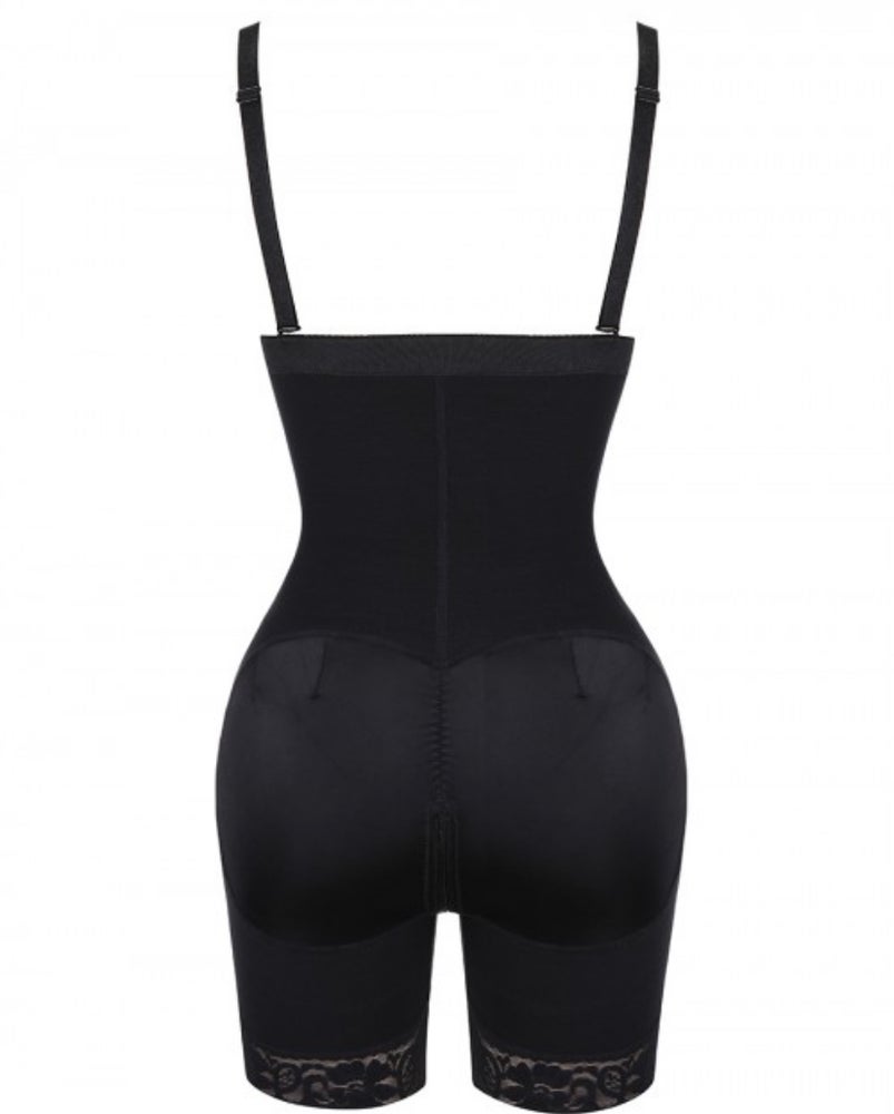 Lisa Everyday Fullbody Shapewear with Zipper Crotch - snatchmebykaoir