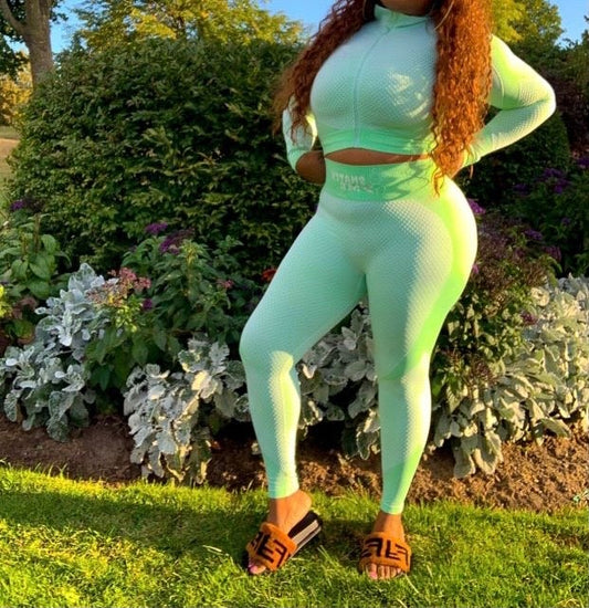 Greener side 2 piece sportswear - snatchmebykaoir