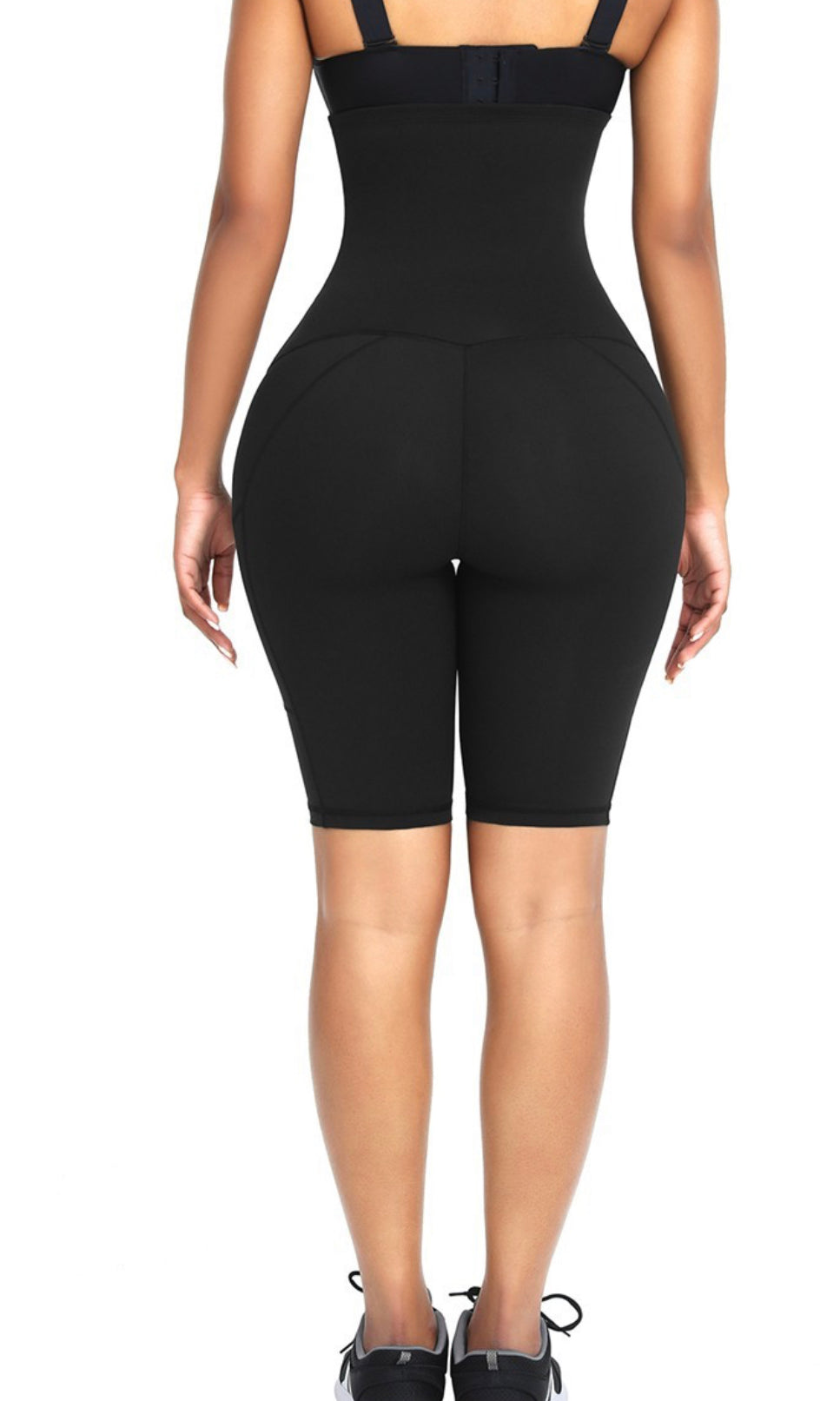 Knee Length Tummy Control Waist Trainer Shorts - snatchmebykaoir