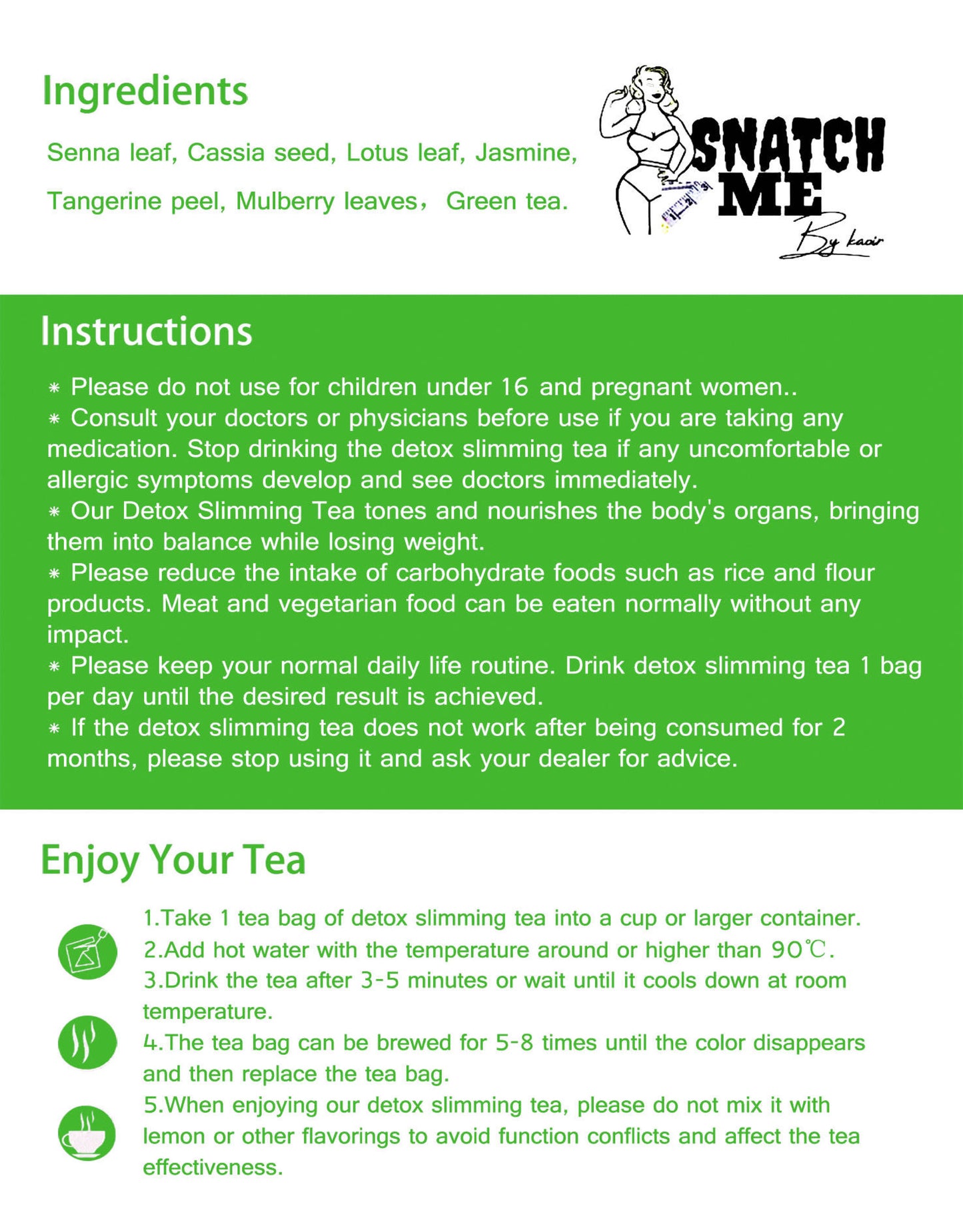 Weight loss Slim Tea - snatchmebykaoir