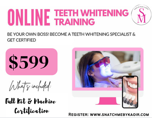 Online Teeth Whitening Training - snatchmebykaoir