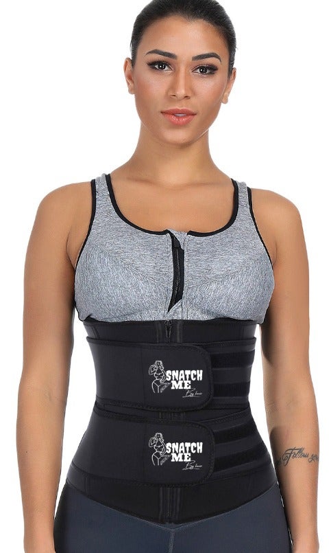 Double belt waist trainer - snatchmebykaoir